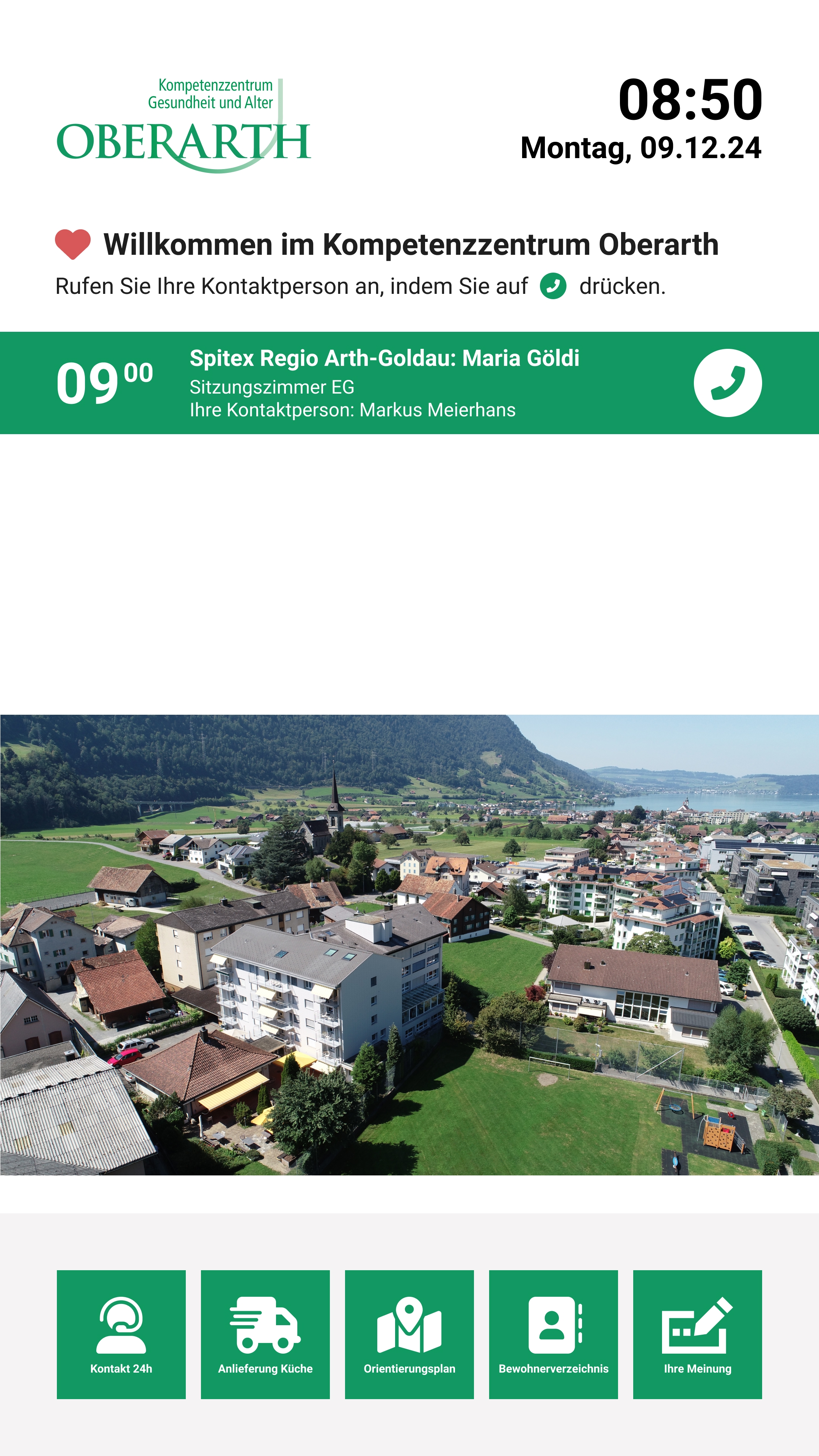 Infoboard für Heime & Institutionen